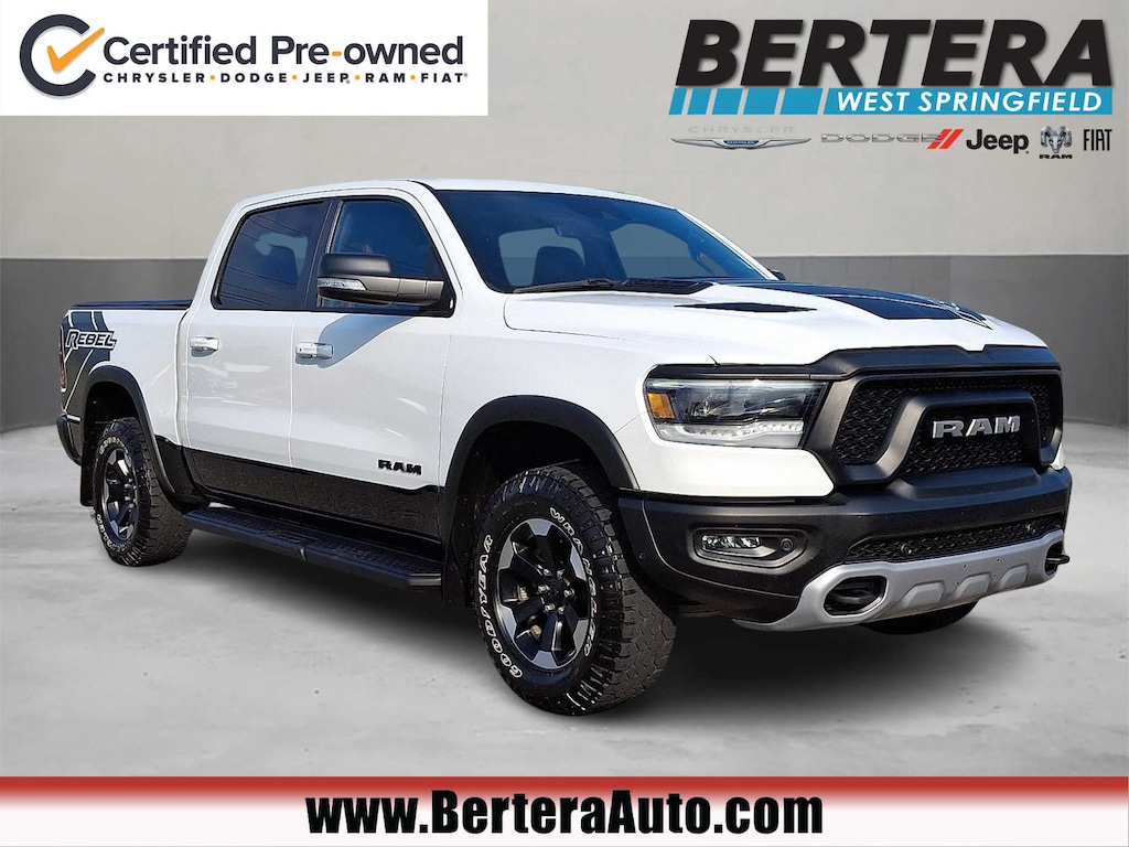Certified 2022 Ram 1500 Rebel 4x4 Crew Cab 57 Box Truck