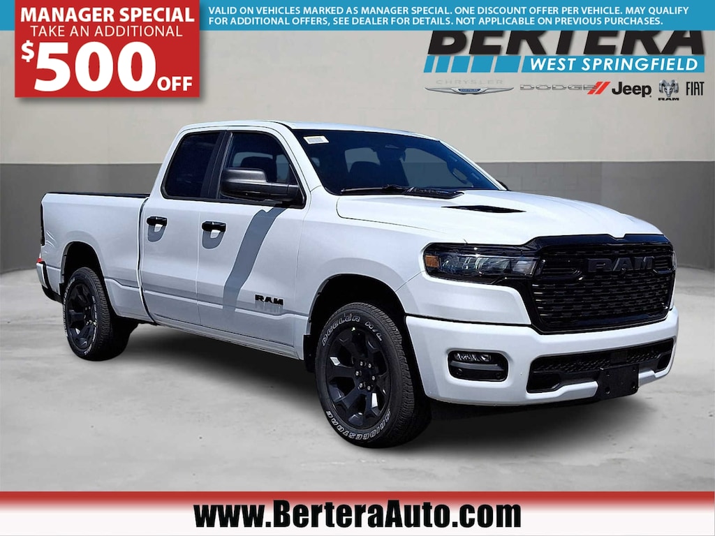 New 2026 Ram 1500 EXPRESS QUAD CAB 4X4 6'4 BOX Pickup