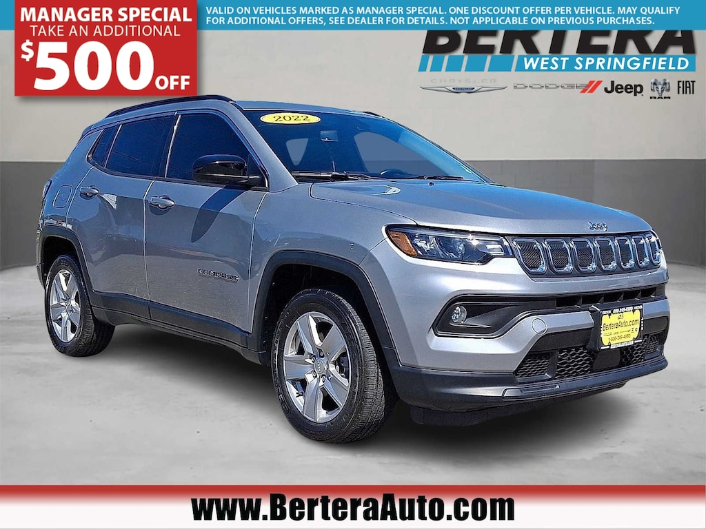 Certified 2022 Jeep Compass Latitude SUV