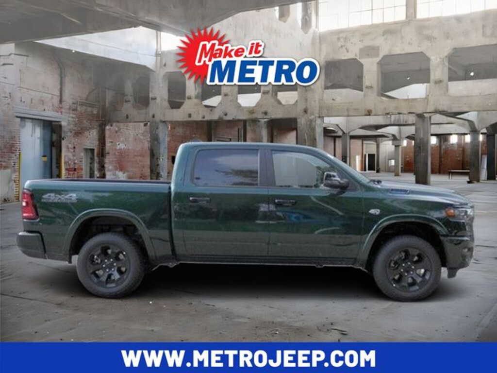 New 2026 Ram 1500 Big Horn Crew Cab 4x4 5'7 Box Pickup