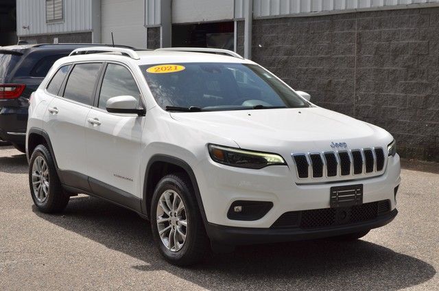 Used 2021 Jeep Cherokee Latitude Lux with VIN 1C4PJMMX2MD240160 for sale in Chicopee, MA