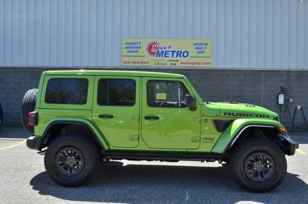 New 2025 Jeep Wrangler 4-DOOR RUBICON 392 Sport Utility