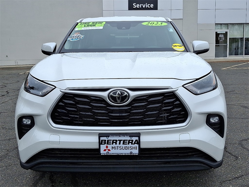 Used 2023 Toyota Highlander LE with VIN 5TDKDRBH9PS007427 for sale in West Springfield, MA