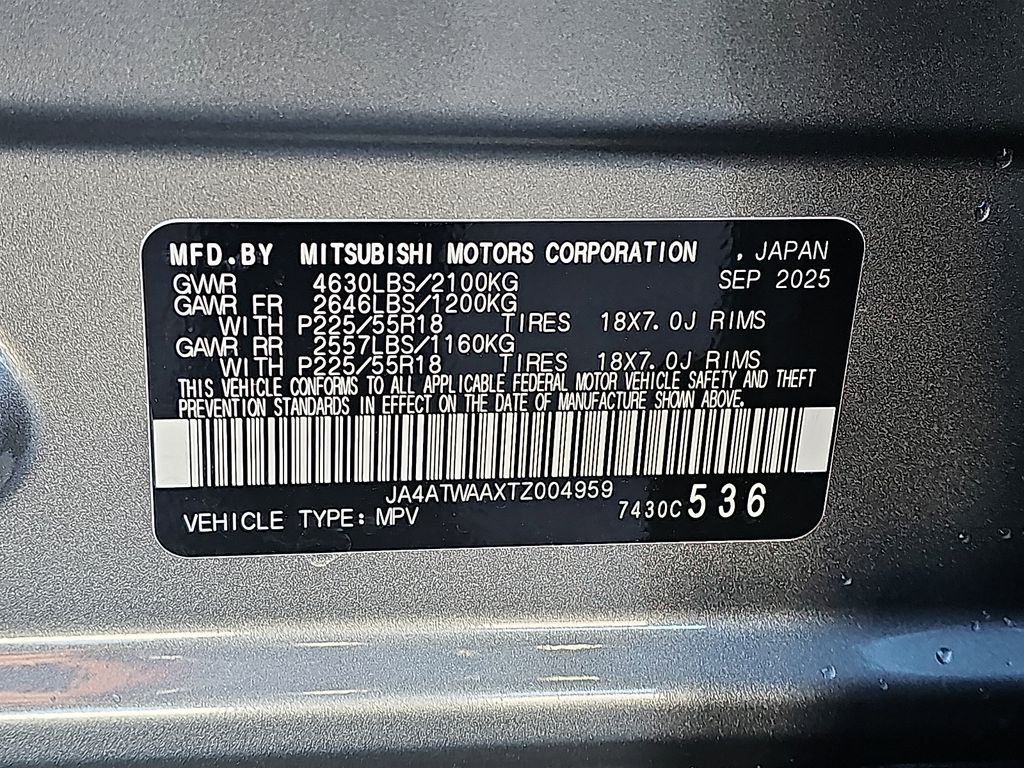 2026 Mitsubishi Eclipse Cross Black Edition - Photo 19
