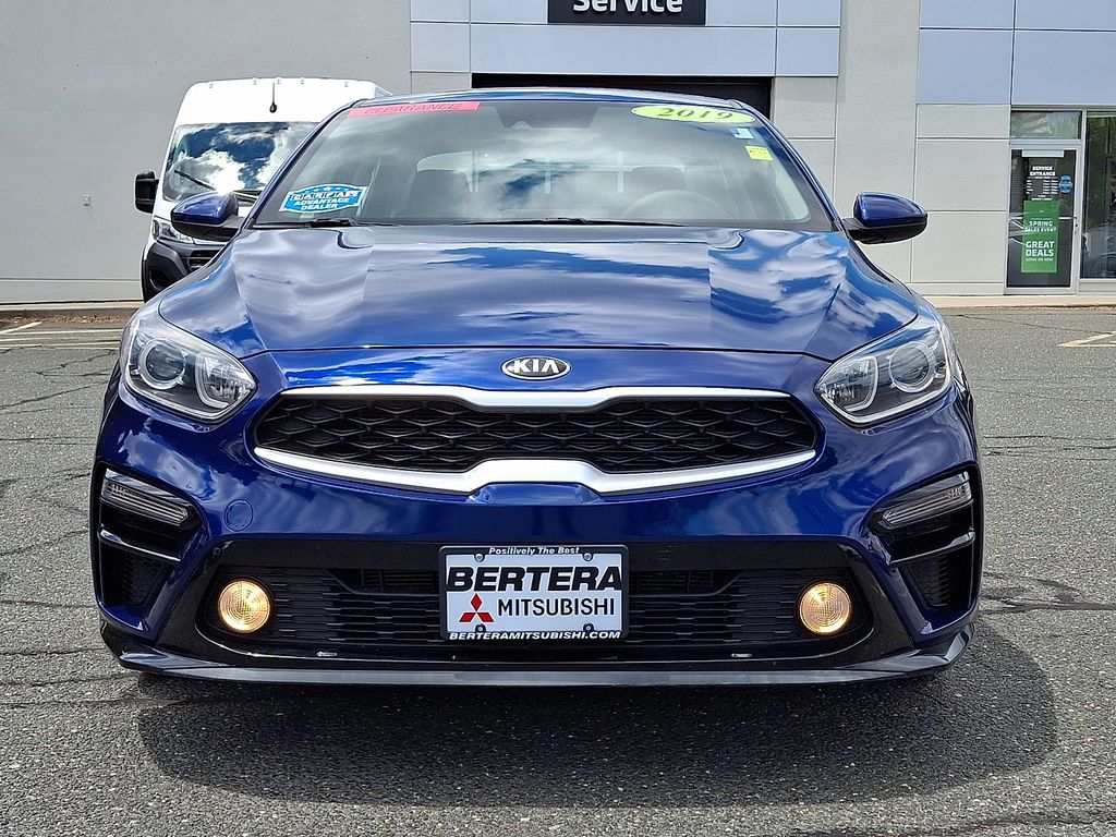 Used 2019 Kia FORTE LXS with VIN 3KPF24AD9KE083788 for sale in West Springfield, MA