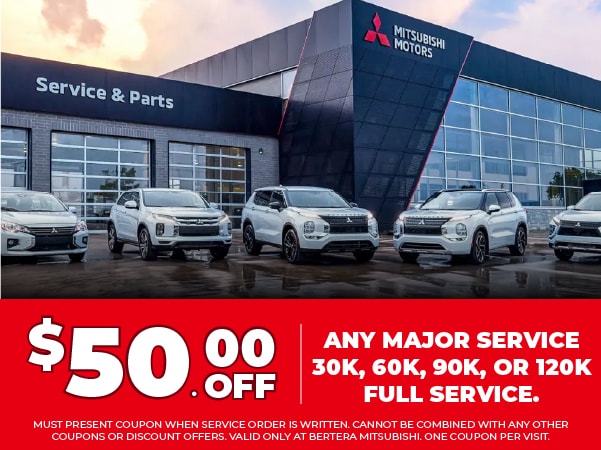 $50 off major service