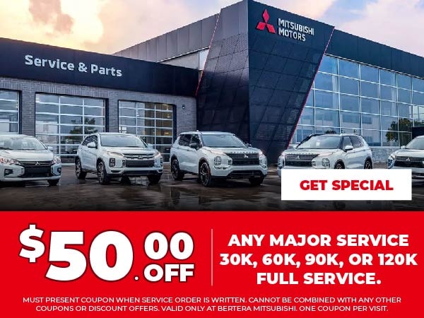 $50 off major service
