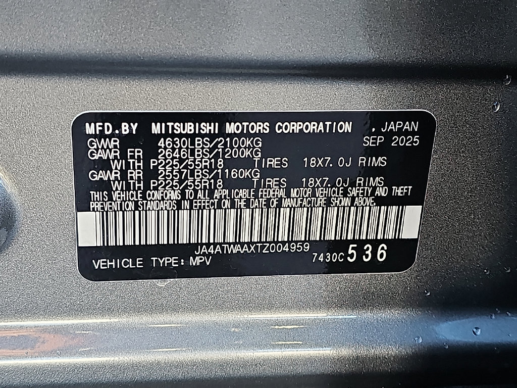2026 Mitsubishi Eclipse Cross Black Edition - Photo 18
