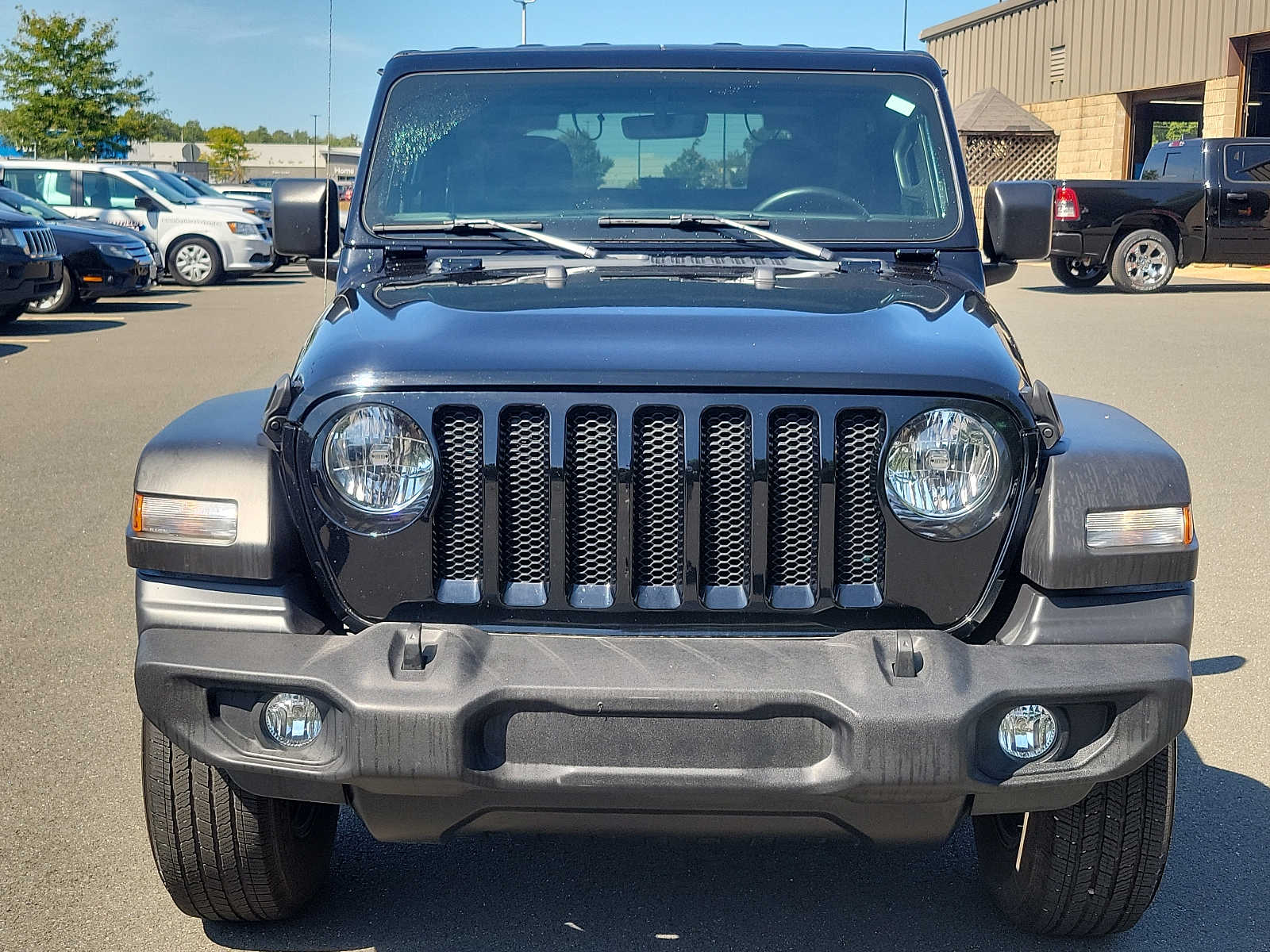 Used 2022 Jeep Wrangler Sport S with VIN 1C4GJXAG9NW145235 for sale in Westfield, MA