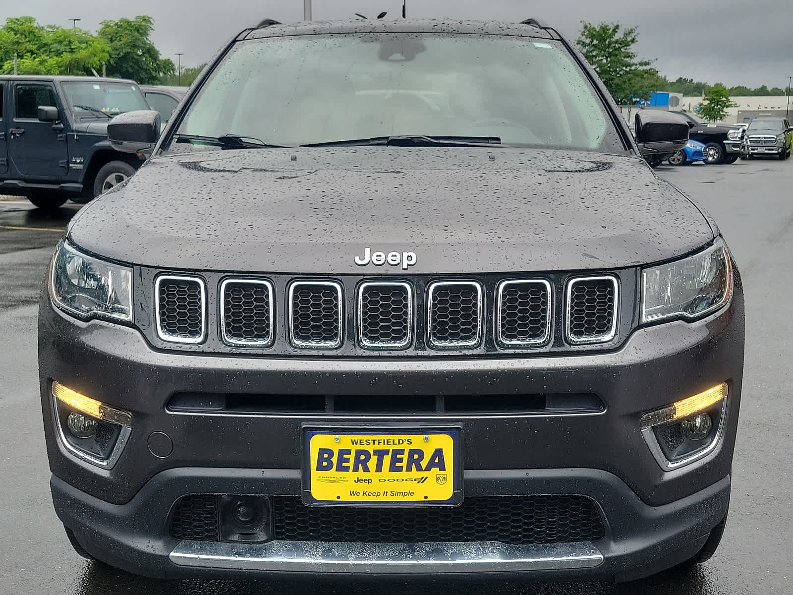 Certified 2021 Jeep Compass Limited with VIN 3C4NJDCB7MT563143 for sale in Westfield, MA