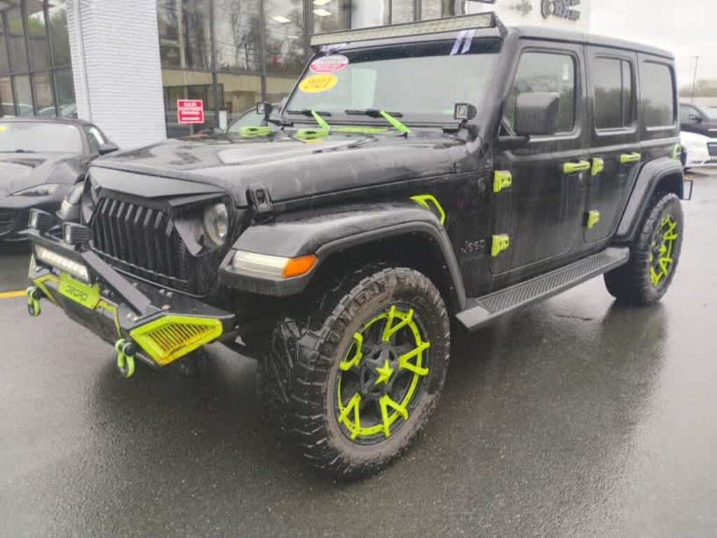 Certified 2021 Jeep Wrangler Unlimited Sahara Altitude SUV