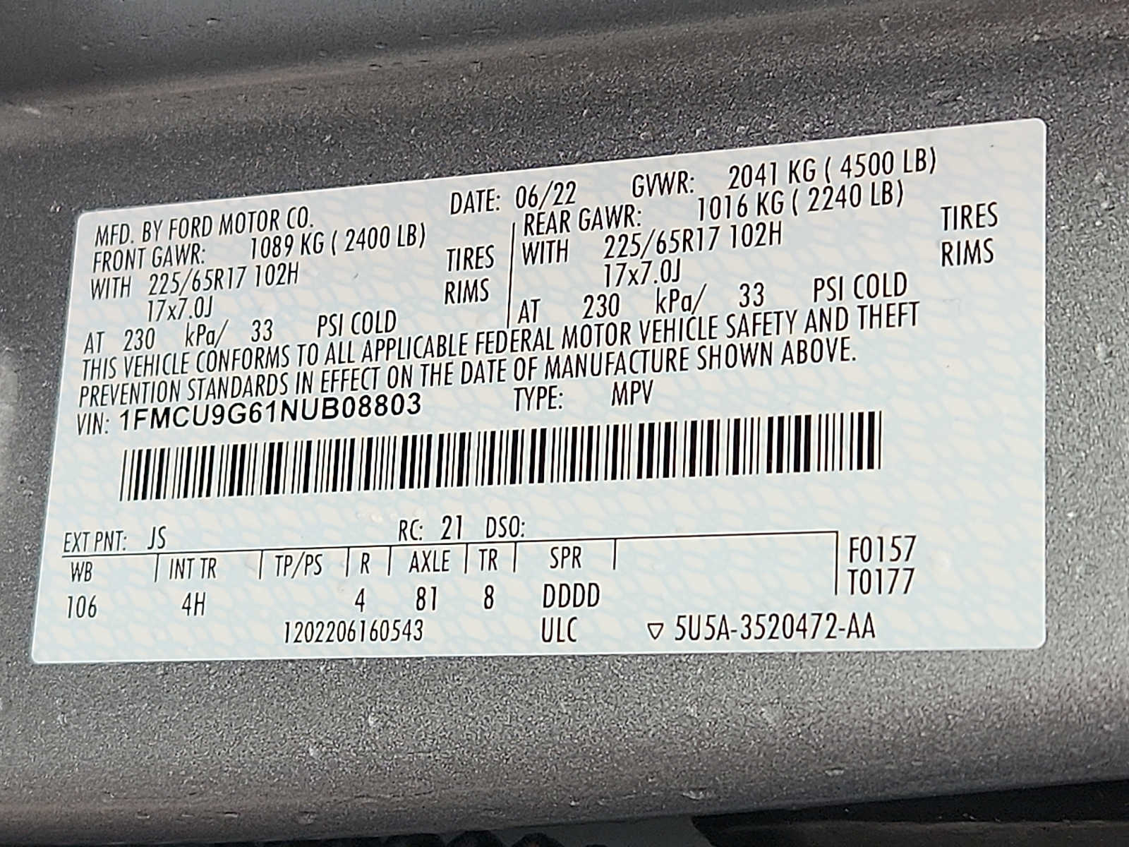 2022 Ford Escape SE - Photo 27