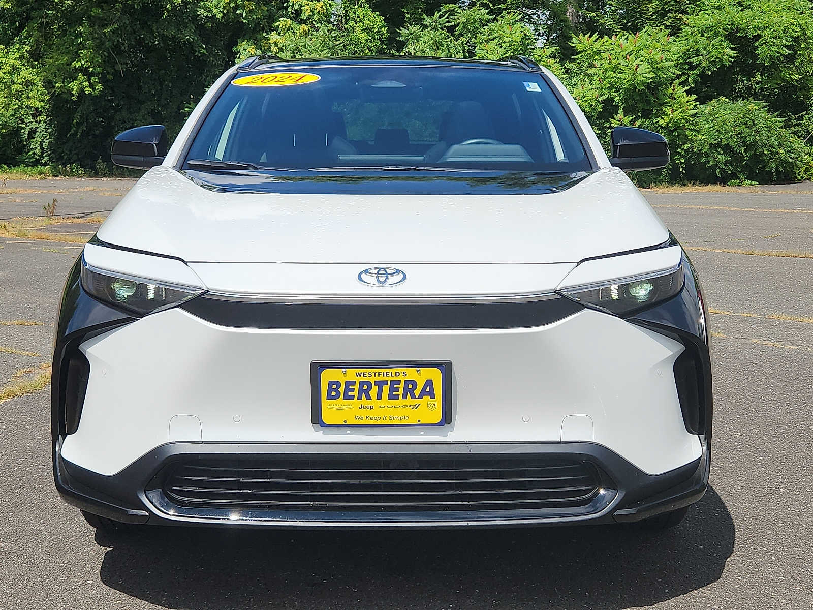 Used 2024 Toyota bZ4X XLE with VIN JTMABACA7RA088688 for sale in Westfield, MA