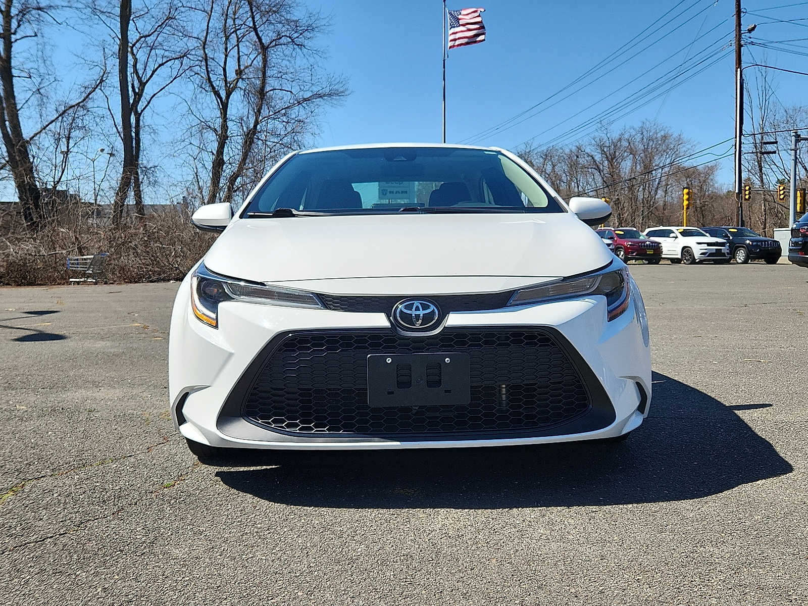 Used 2021 Toyota Corolla LE with VIN 5YFEPMAE5MP171910 for sale in Westfield, MA