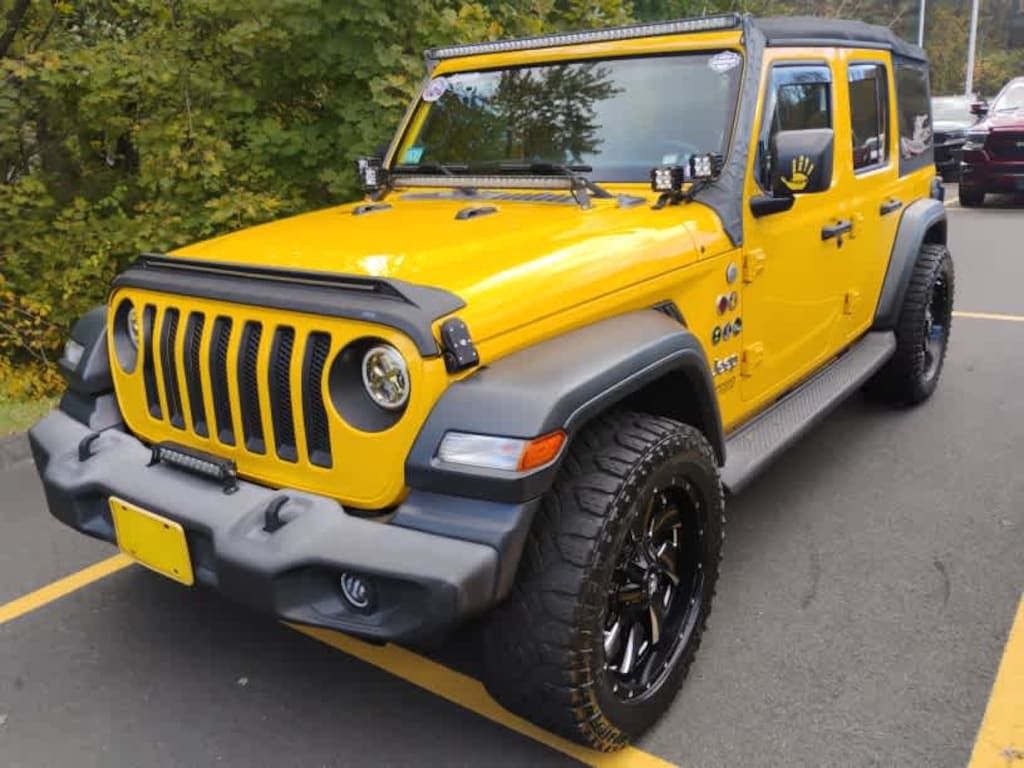 Certified 2018 Jeep Wrangler Unlimited Sport S SUV