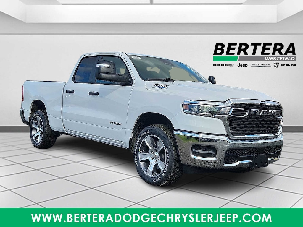 New 2025 Ram 1500 TRADESMAN QUAD CAB 4X4 6'4 BOX Pickup