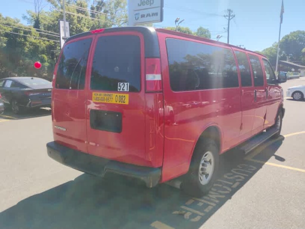 Used 2022 Chevrolet Express Passenger LS Van Extended Passenger Van