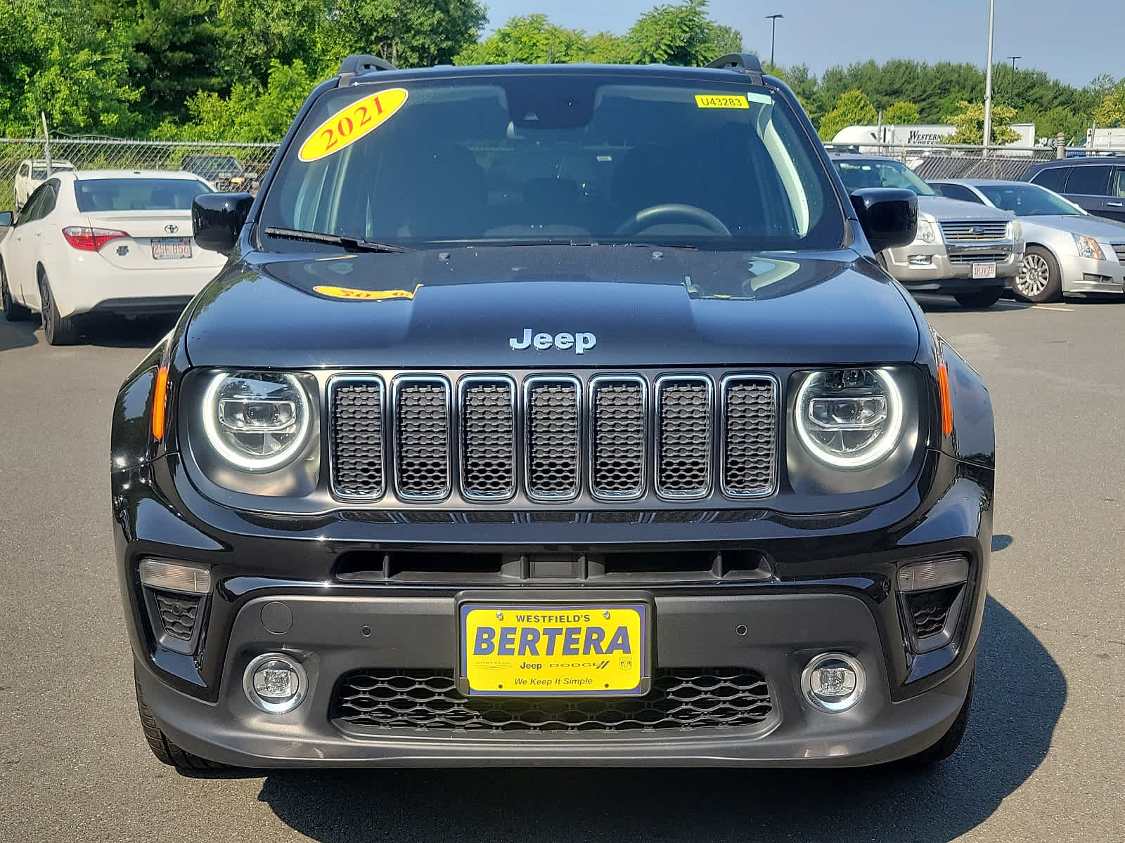 Used 2021 Jeep Renegade Latitude with VIN ZACNJDB12MPM74089 for sale in Westfield, MA