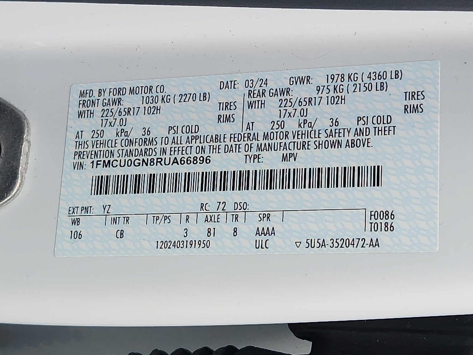 2024 Ford Escape Active - Photo 26