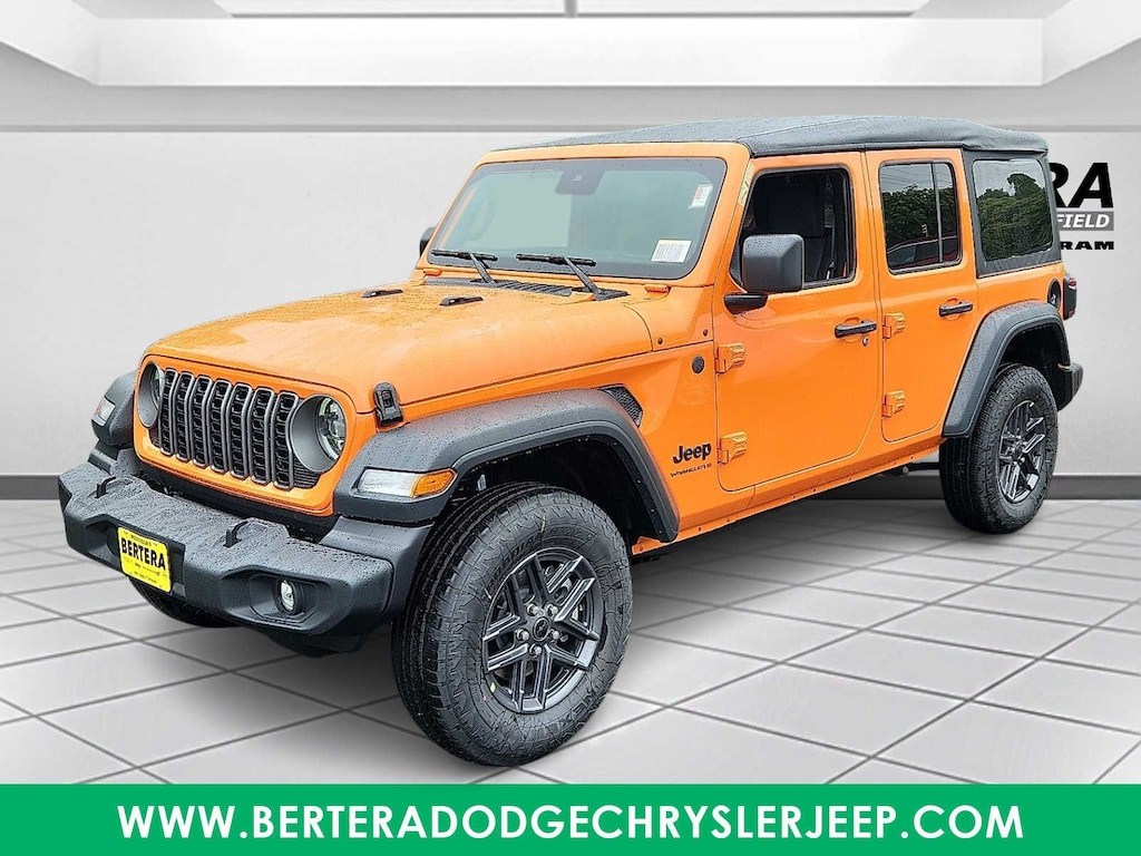 New 2025 Jeep Wrangler 4-DOOR SPORT S Sport Utility