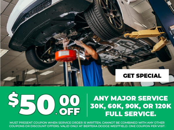 $50 off any major service
