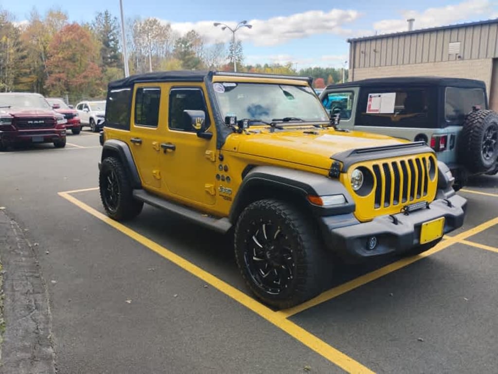 Certified 2018 Jeep Wrangler Unlimited Sport S SUV