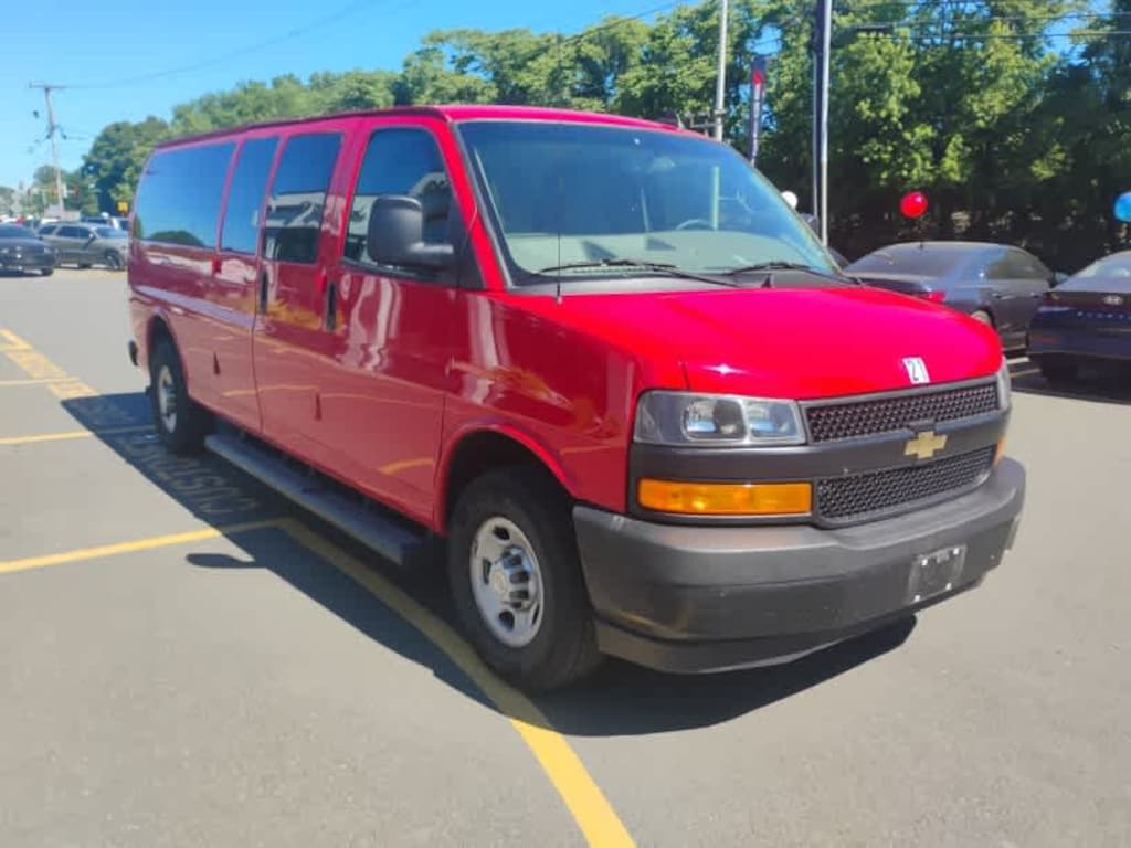 Used 2022 Chevrolet Express Passenger LS Van Extended Passenger Van
