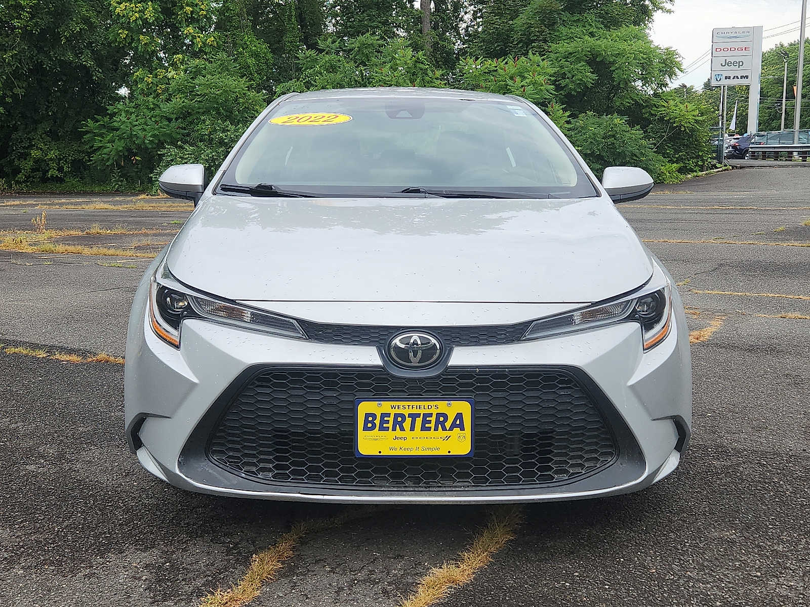 Used 2022 Toyota Corolla LE with VIN 5YFEPMAE9NP287564 for sale in Westfield, MA
