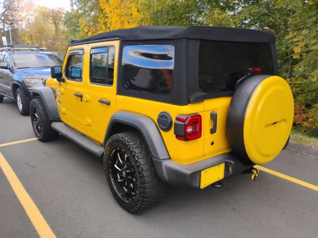 Certified 2018 Jeep Wrangler Unlimited Sport S SUV