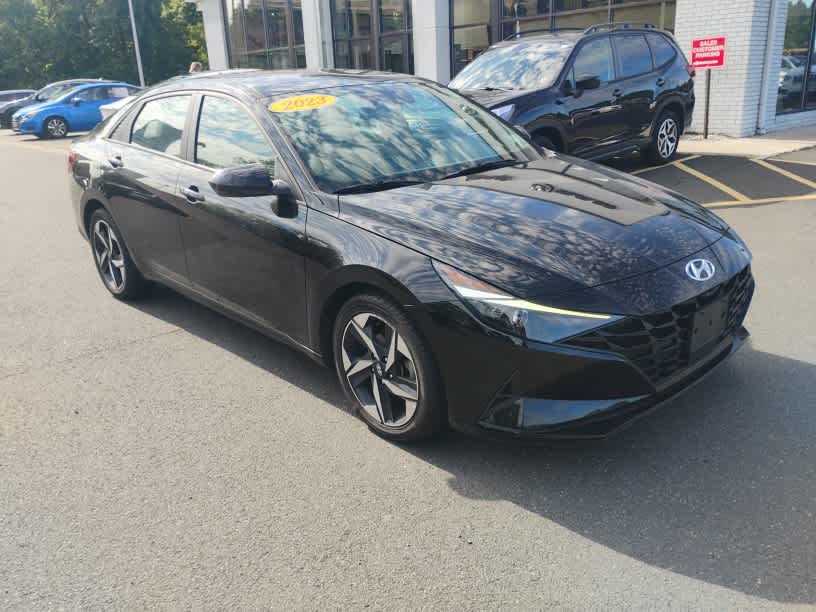 Used 2023 Hyundai Elantra SEL with VIN KMHLS4AG8PU617249 for sale in Westfield, MA