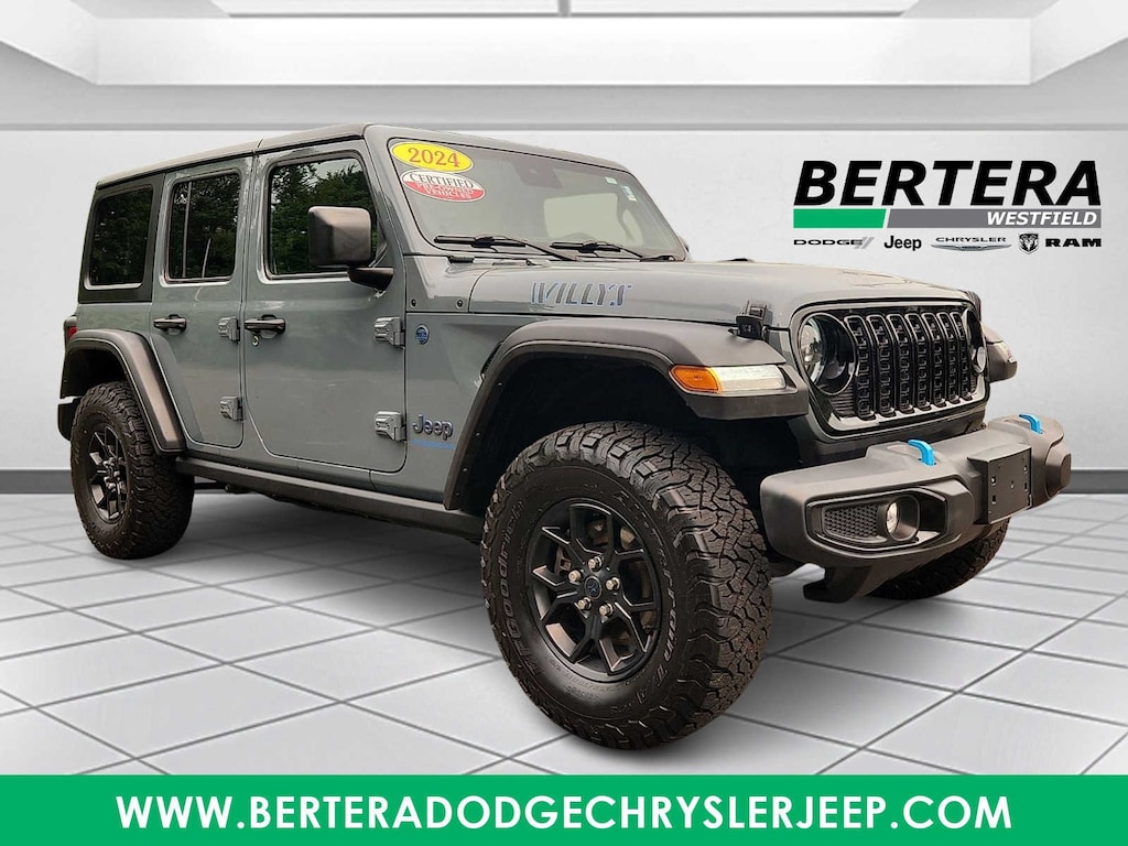 Used 2024 Jeep Wrangler 4xe Willys SUV