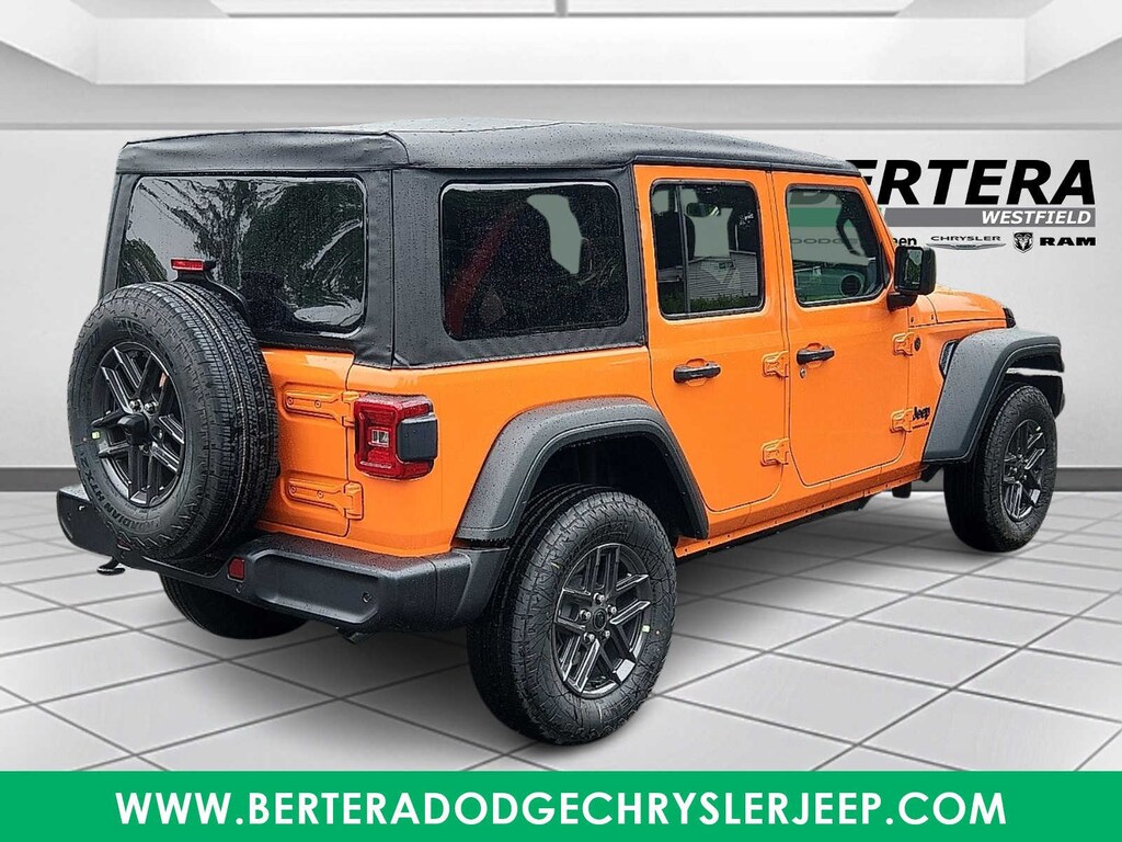 New 2025 Jeep Wrangler 4-DOOR SPORT S Sport Utility