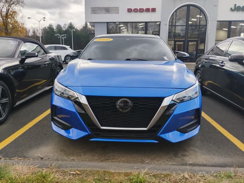 Used 2022 Nissan Sentra SV with VIN 3N1AB8CV2NY275650 for sale in Westfield, MA