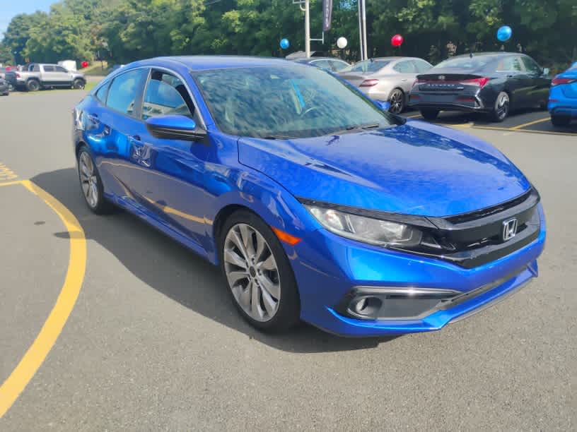 Used 2021 Honda Civic Sport with VIN 2HGFC2F84MH547589 for sale in Westfield, MA