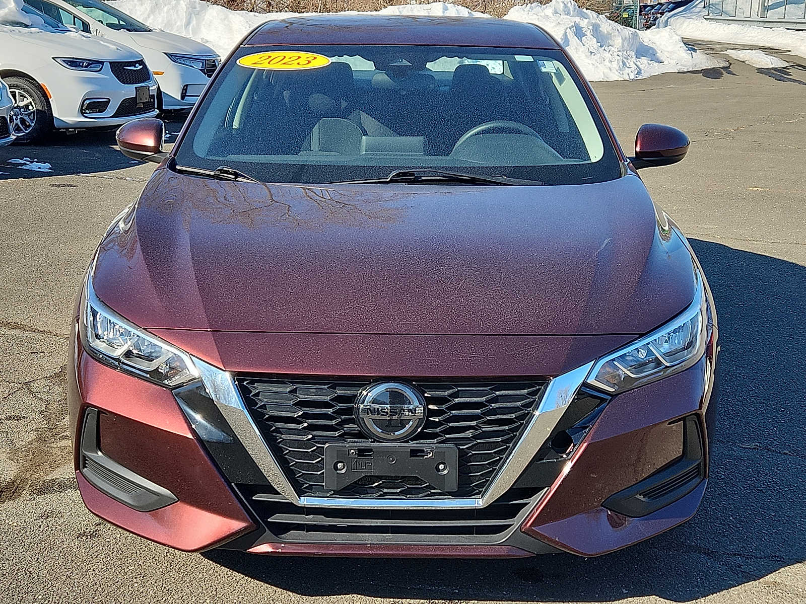 Used 2023 Nissan Sentra SV with VIN 3N1AB8CV5PY296401 for sale in Westfield, MA