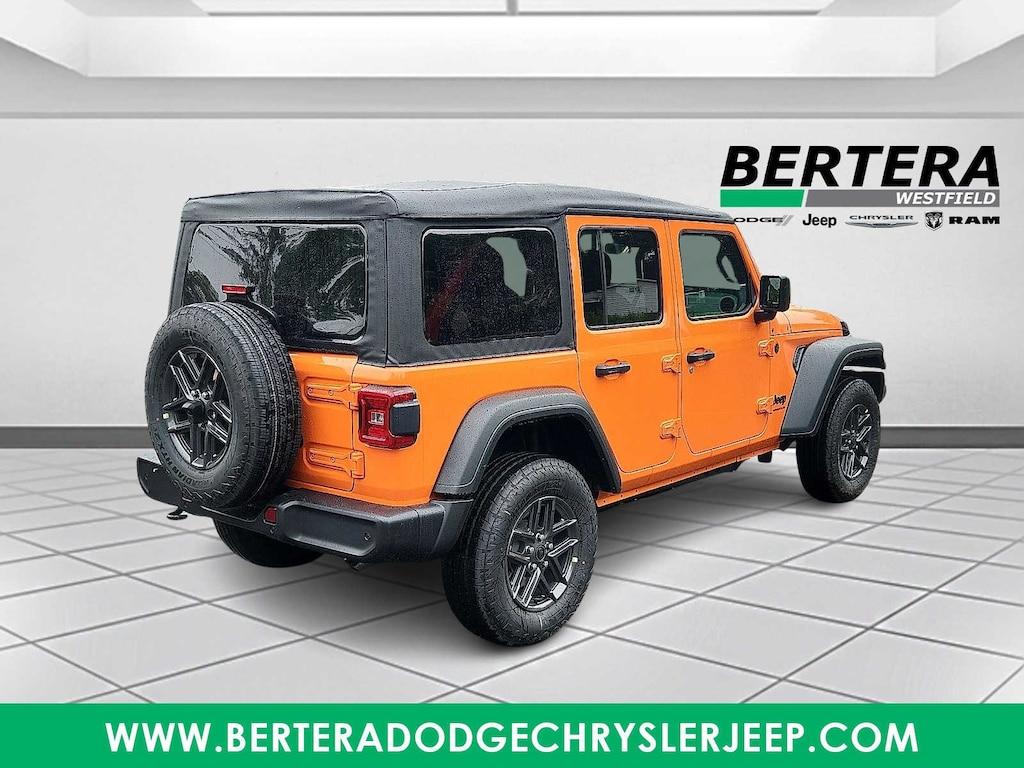 New 2025 Jeep Wrangler 4-DOOR SPORT S Sport Utility