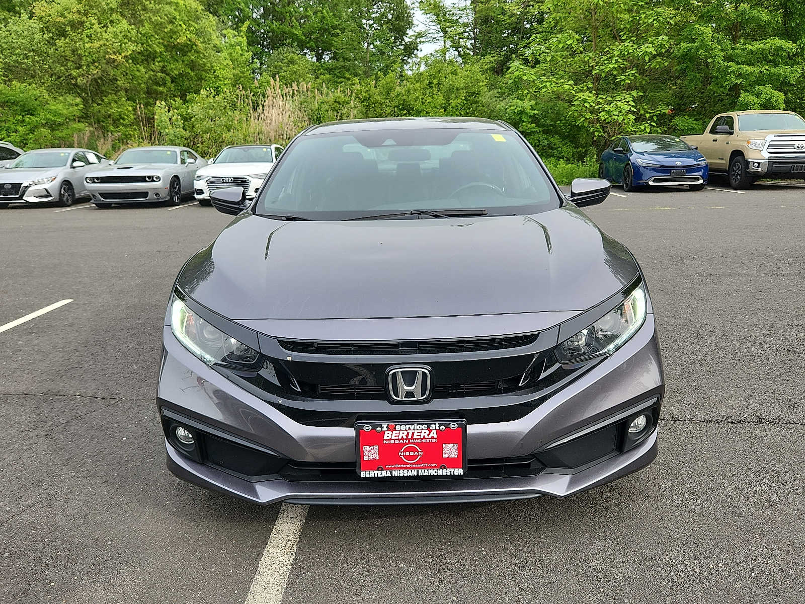Used 2021 Honda Civic Sport with VIN 2HGFC2F85MH551439 for sale in Manchester, CT
