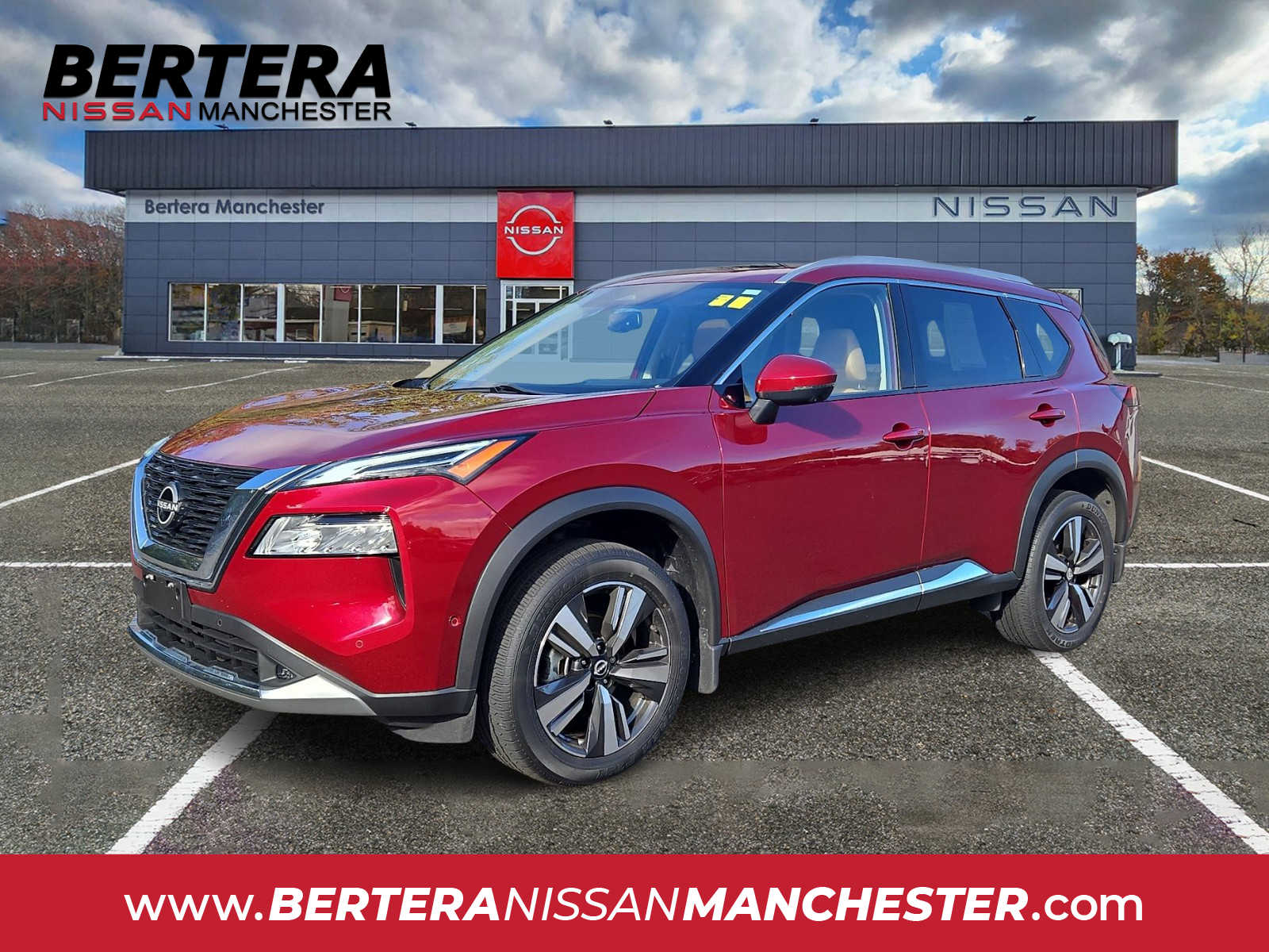 Red (Scarlet Ember Tintcoat) 2022 Nissan Rogue SUV / Crossover All-Wheel Drive Continuously Variable Transmission
