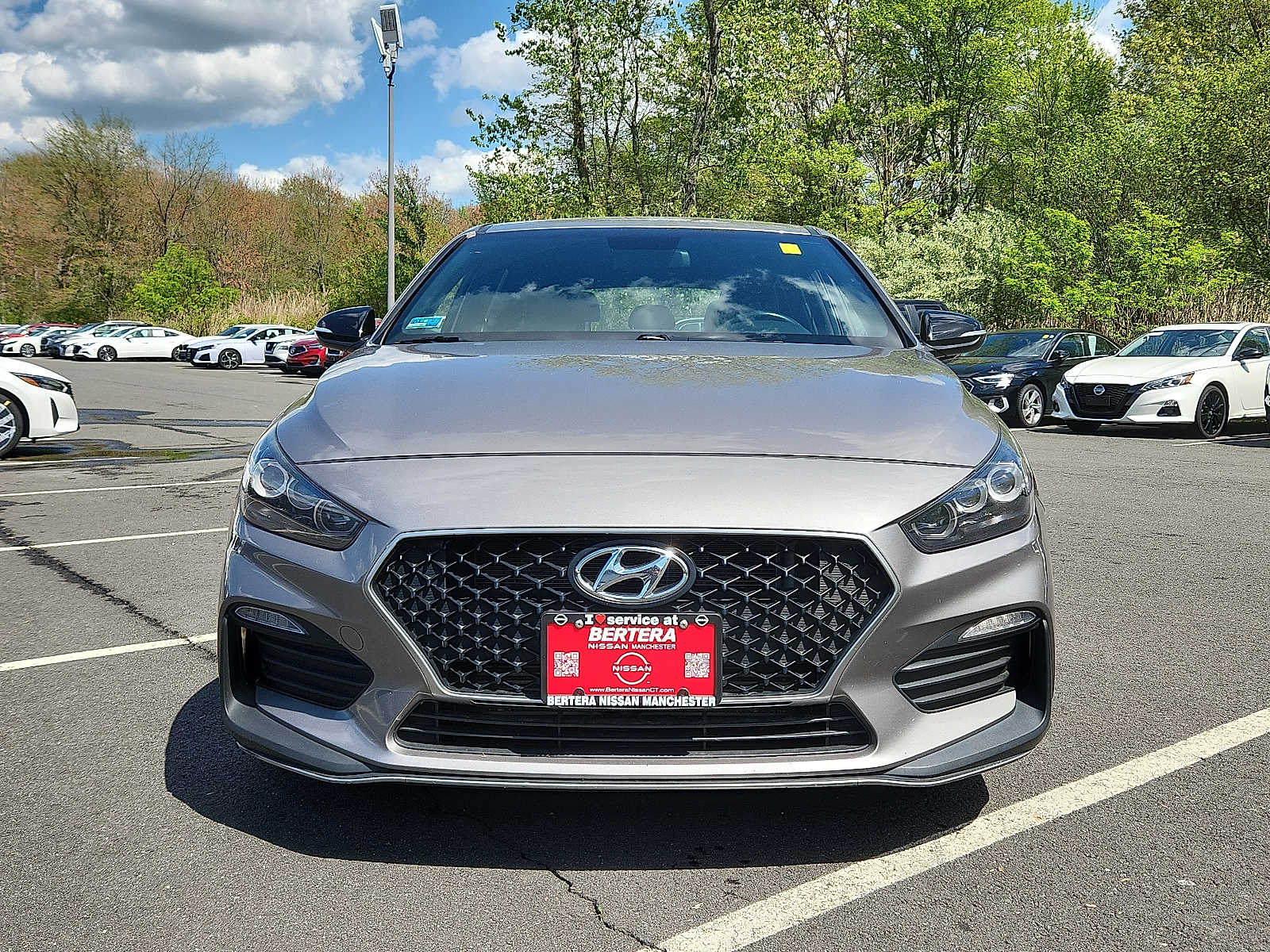 Used 2020 Hyundai Elantra GT GT N Line with VIN KMHH55LC4LU135742 for sale in Manchester, CT