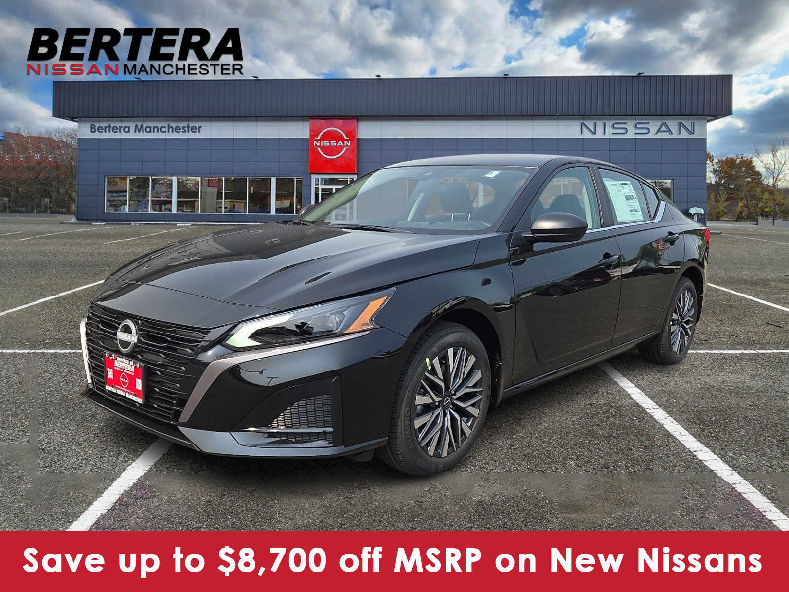 Super Black 2026 Nissan Altima Sedan All-Wheel Drive Continuously Variable Transmission