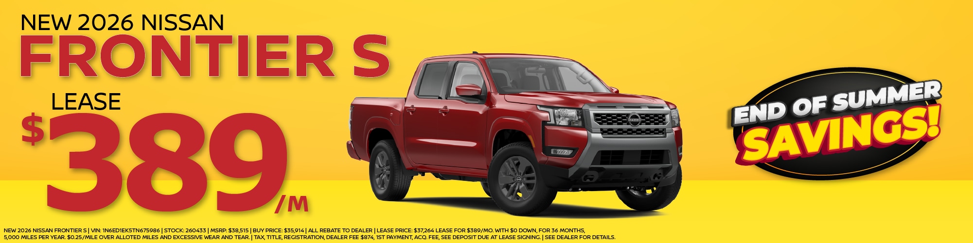 Nissan Frontier Special