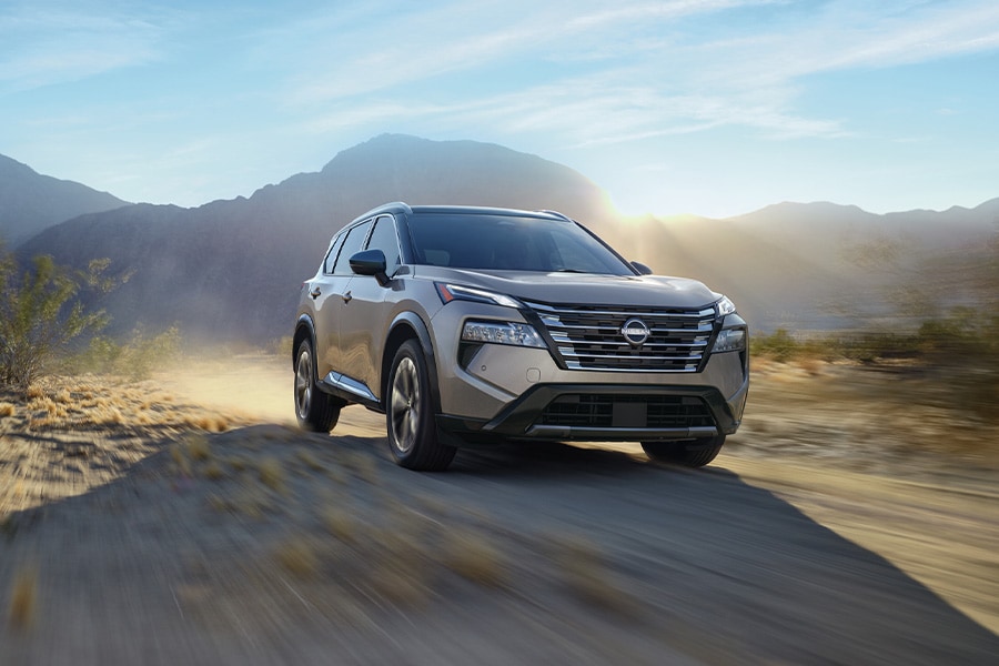 Nissan Rogue in Desert