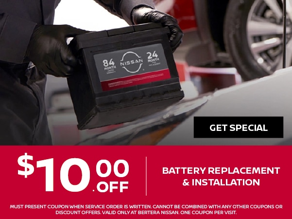 Battery Replacement service special