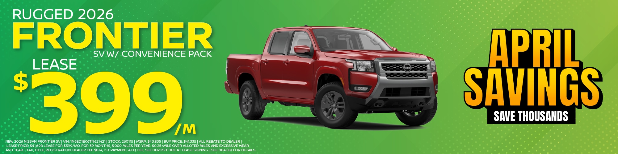 Nissan Frontier Special