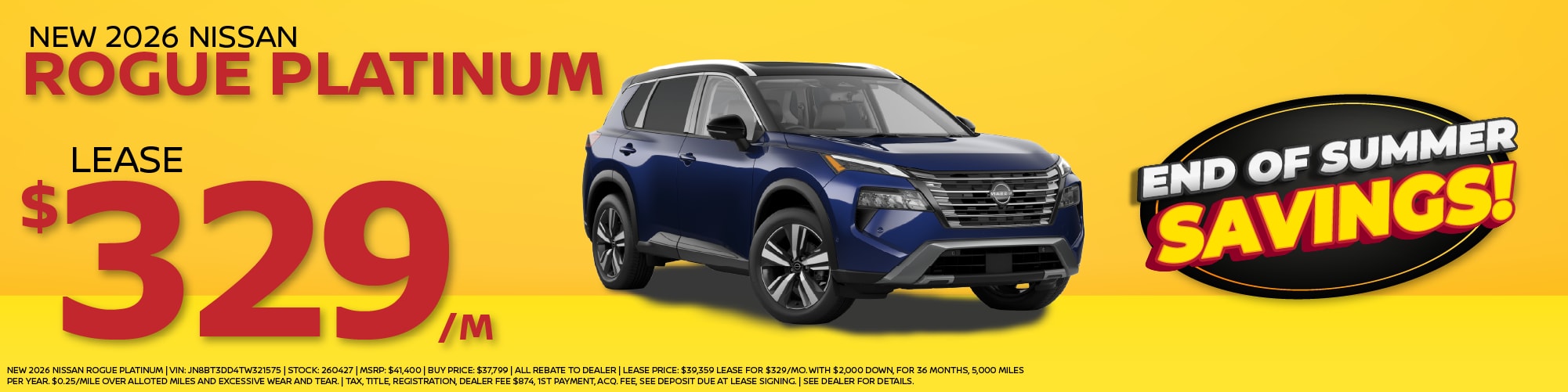 Nissan Rogue Special