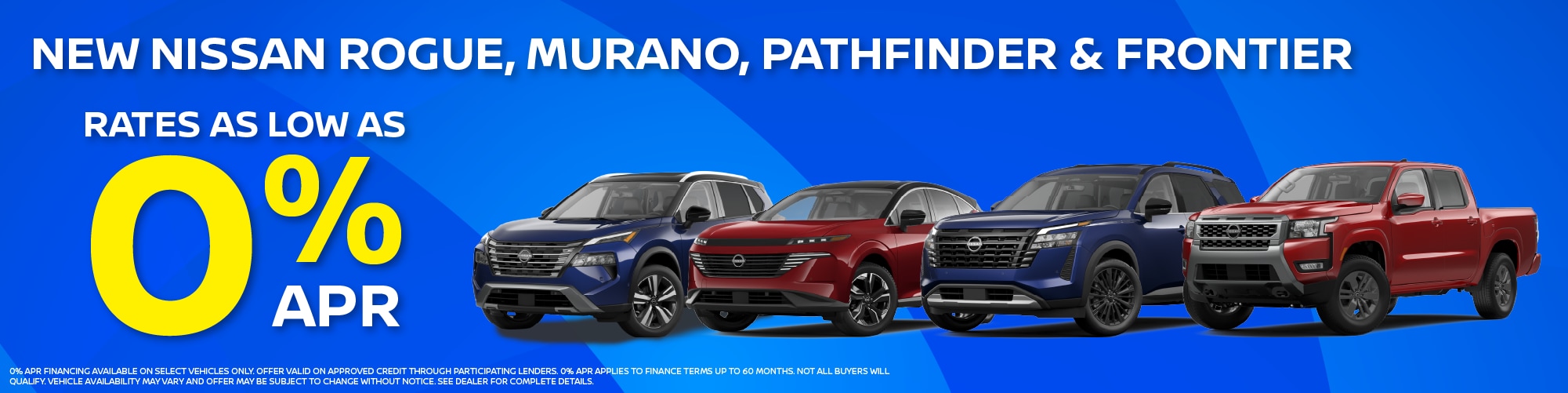 Nissan 0% APR Offer