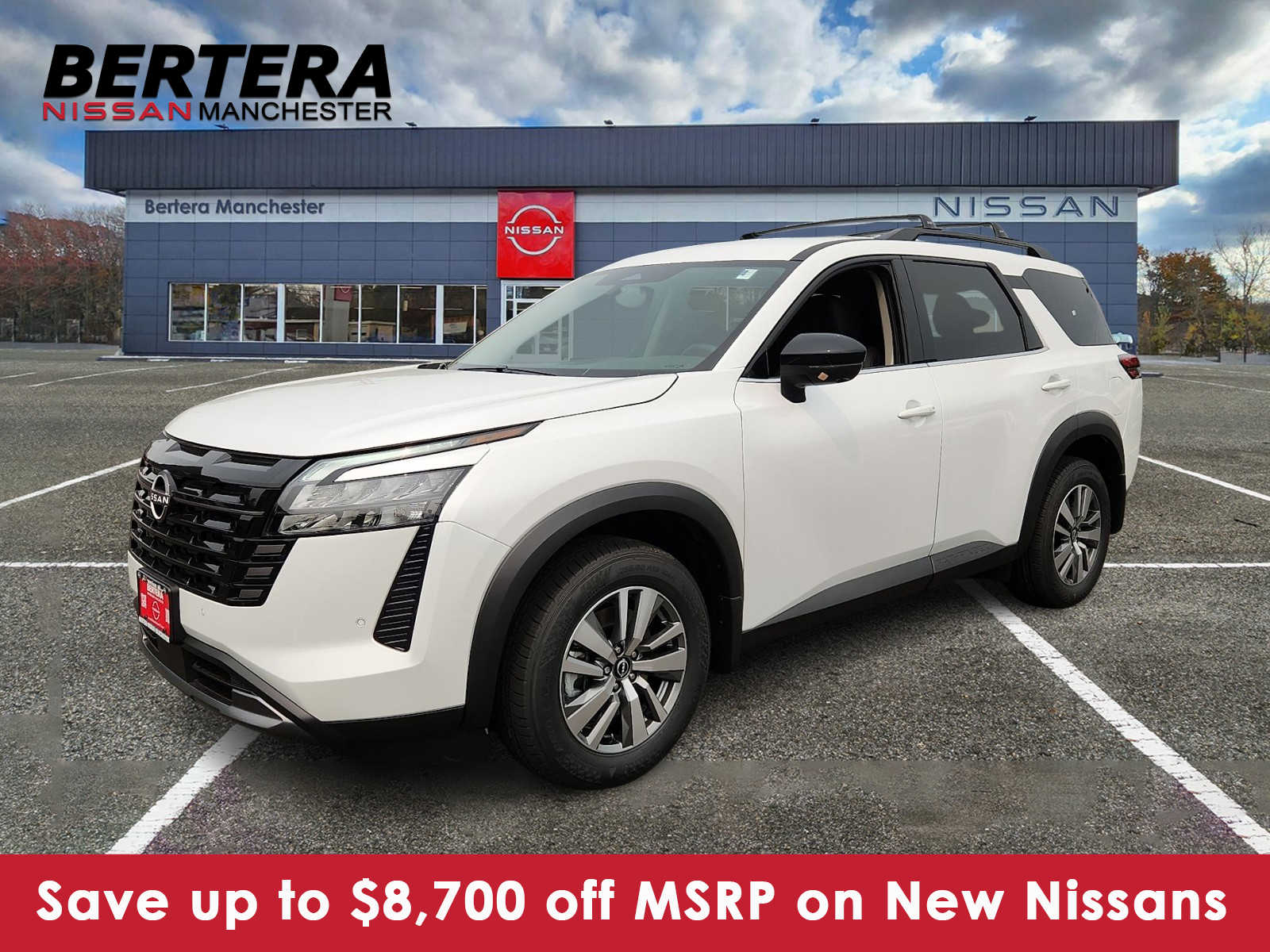 Everest White Pearl Tricoat 2026 Nissan Pathfinder SUV / Crossover All-Wheel Drive Automatic