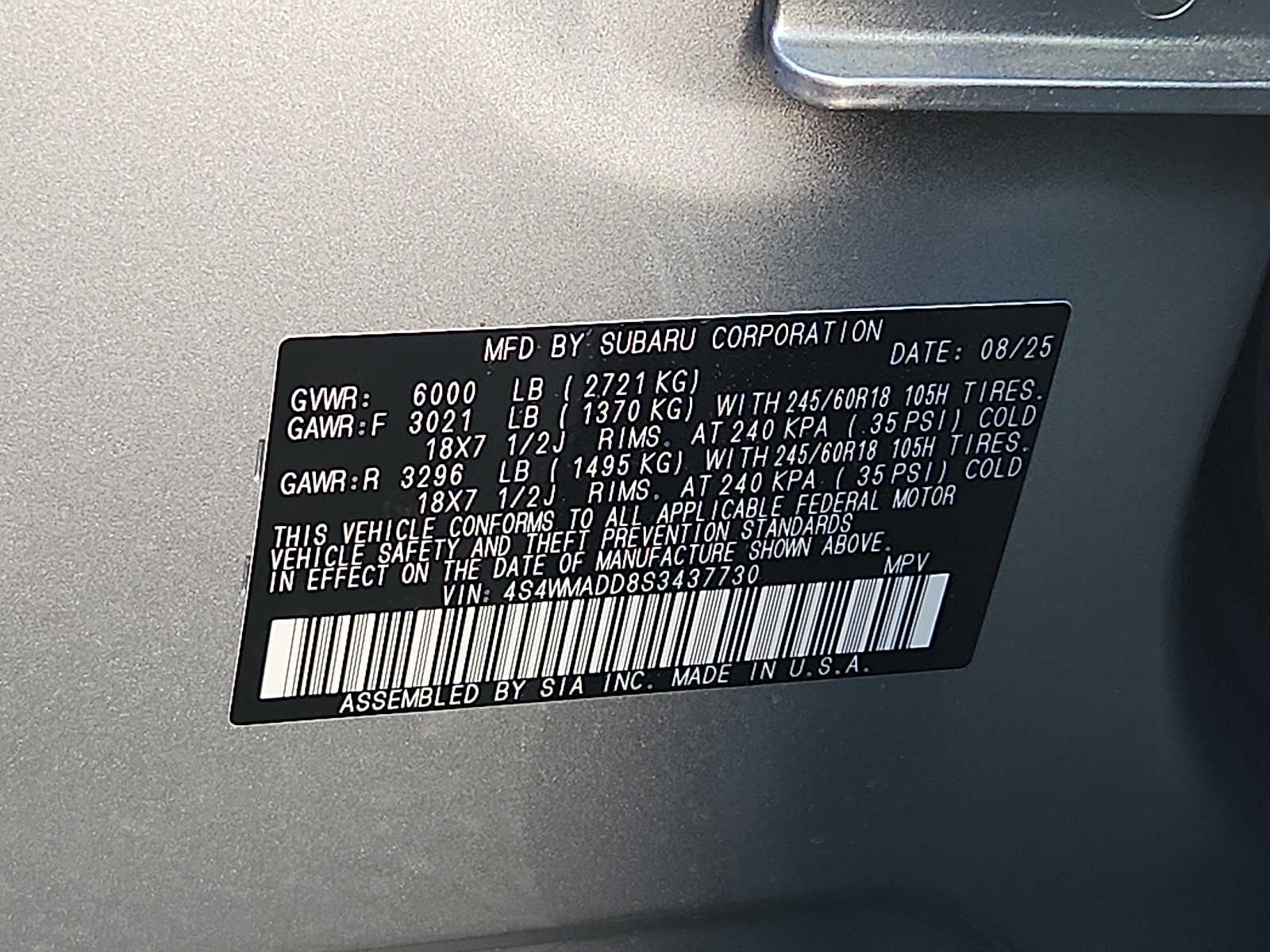 2025 Subaru Ascent Premium - Photo 26
