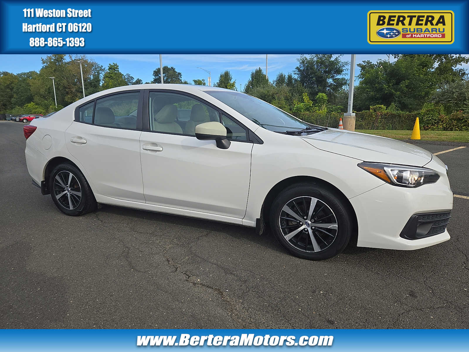 Used 2020 Subaru Impreza Premium with VIN 4S3GKAD62L3605119 for sale in Hartford, CT