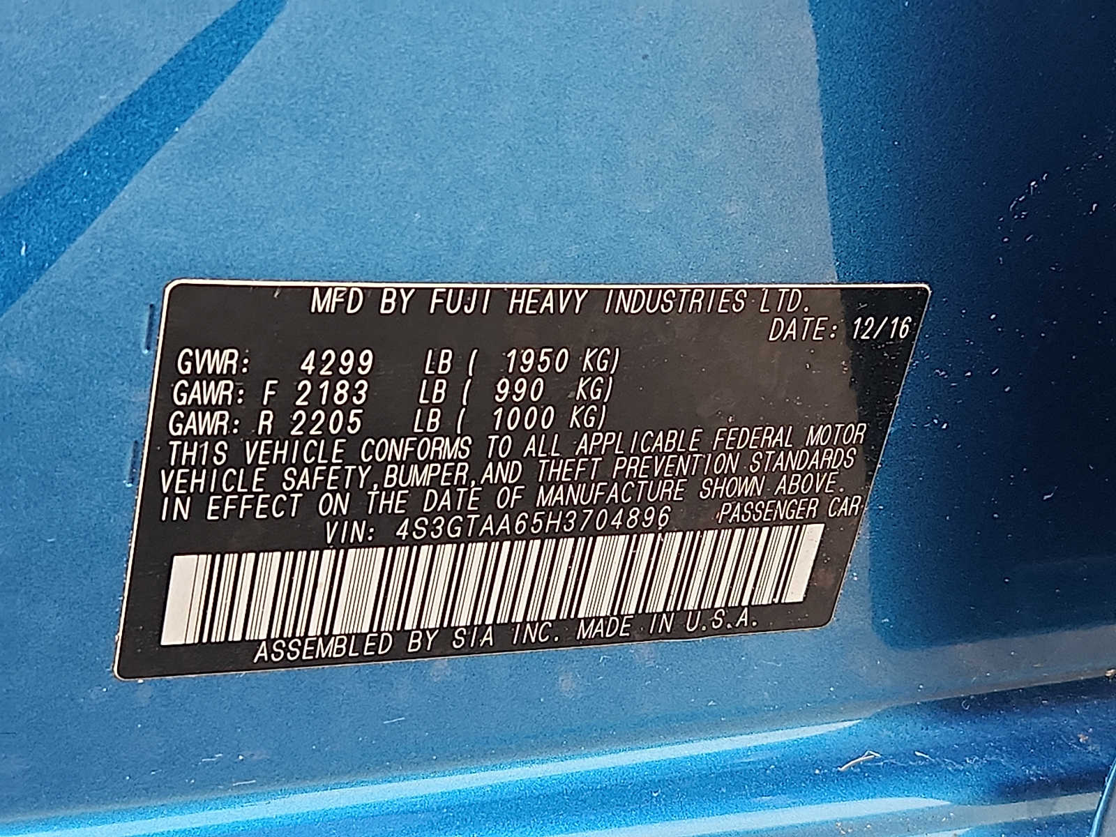 2017 Subaru Impreza Base - Photo 26